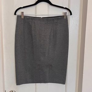 Ann Taylor pencil skirt, charcoal gray, size 6P
